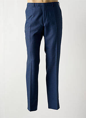 Pantalon slim tissage chiné taille normale bleu DIGEL homme