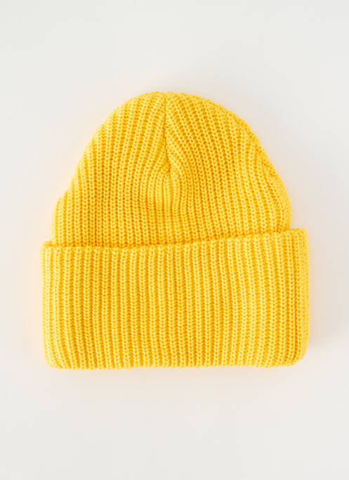 Bonnet jaune HELLO HOSSY homme