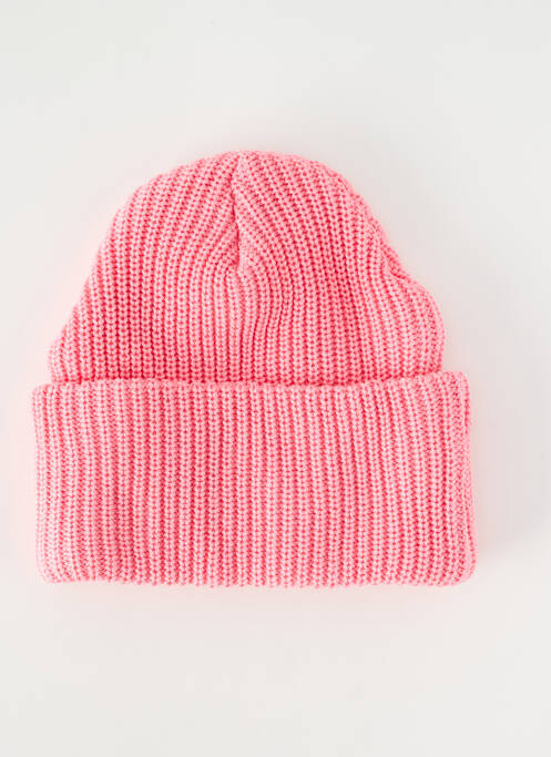 Bonnet rose HELLO HOSSY pour homme