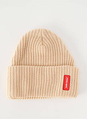Bonnet beige HELLO HOSSY enfant