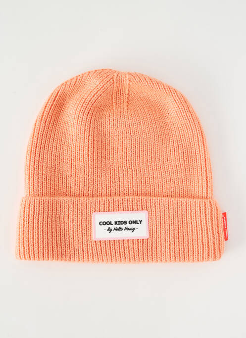 Bonnet rose HELLO HOSSY pour enfant