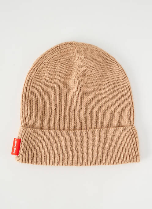 Bonnet beige HELLO HOSSY pour homme
