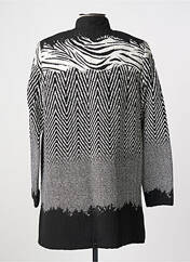 Manteau long noir PAUL BRIAL pour femme seconde vue