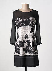 Robe courte noir CRISTINA GAVIOLI pour femme seconde vue