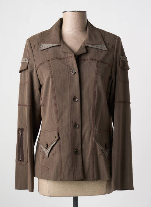 Blazer marron FRED SABATIER pour femme