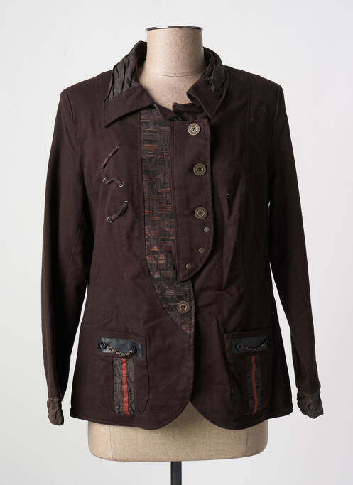 Blazer marron JEAN GABRIEL pour femme