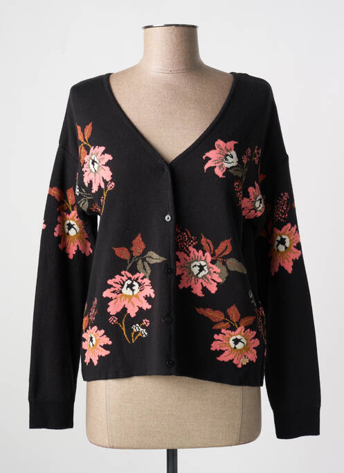 Gilet manches longues noir LE PETIT BAIGNEUR pour femme
