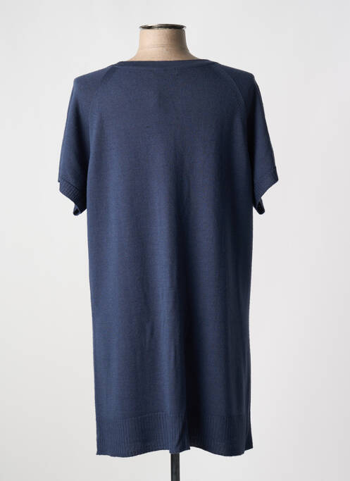 Gilet manches courtes bleu ESCORPION femme