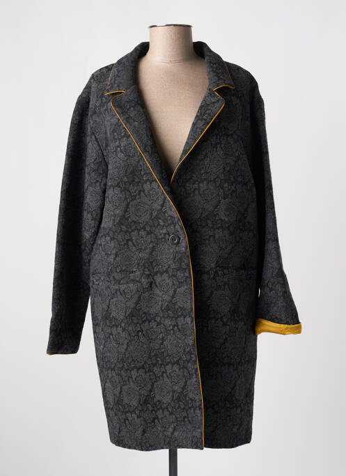 Manteau long gris LE PETIT BAIGNEUR pour femme