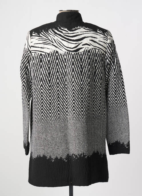 Manteau long noir PAUL BRIAL pour femme