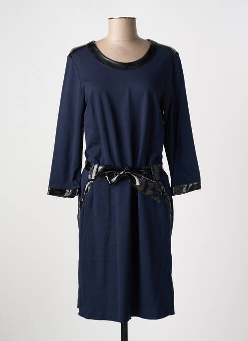 Robe mi-longue bleu PAUL BRIAL pour femme