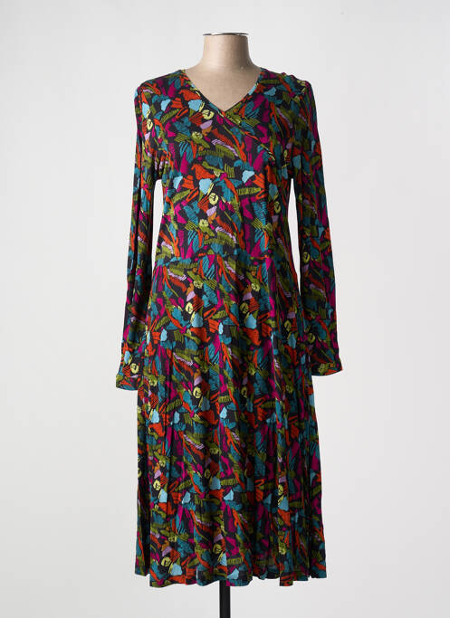Robe mi-longue noir AGATHE & LOUISE pour femme