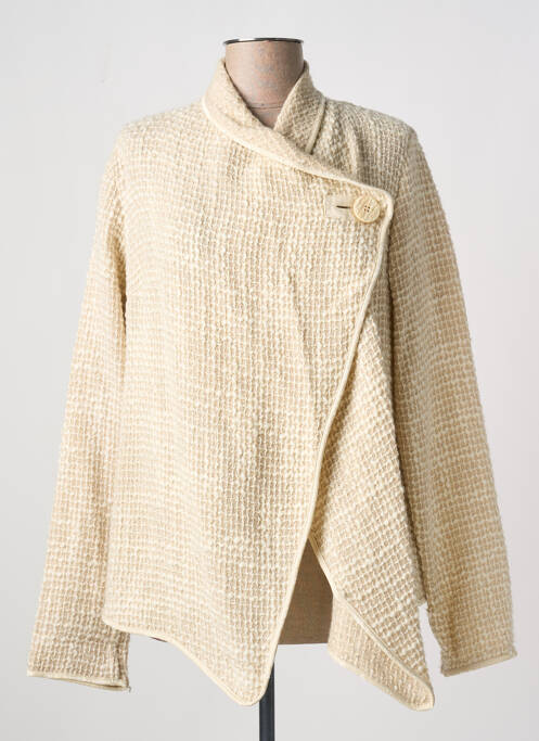 Veste casual beige PAUL BRIAL pour femme
