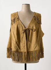 Gilet sans manche marron KJBRAND pour femme seconde vue