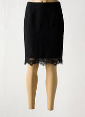 Jupe mi-longue noir LAUREN VIDAL pour femme seconde vue