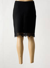 Jupe mi-longue noir LAUREN VIDAL pour femme seconde vue