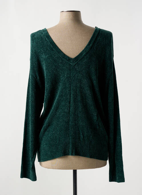 Gilet manches longues vert LE PETIT BAIGNEUR femme