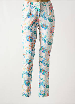 Pantalon slim poches bleu LE PETIT BAIGNEUR femme