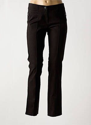 Pantalon slim poches noir TONI femme