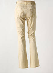 Pantalon slim beige FRED SABATIER pour femme seconde vue