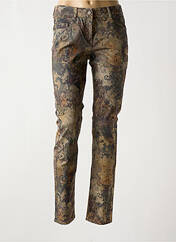 Pantalon slim marron ATELIER GARDEUR pour femme seconde vue