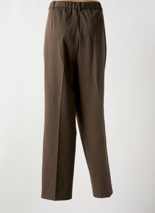 Pantalon droit marron KJBRAND pour femme