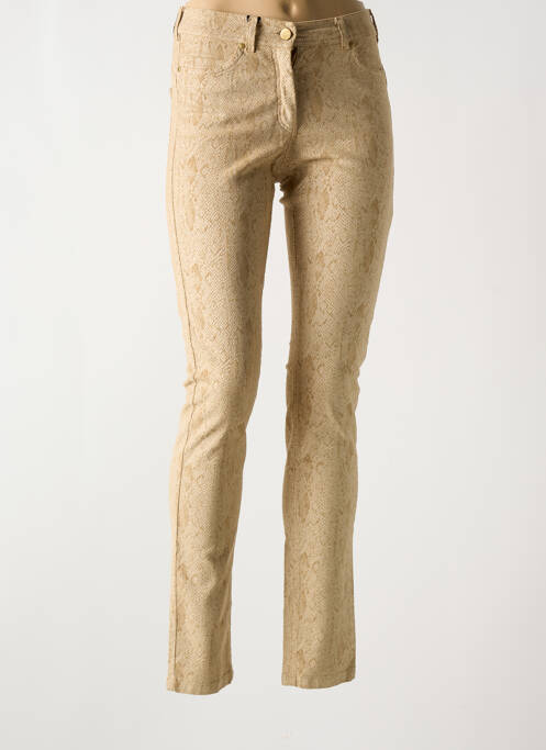 Pantalon slim beige PAUL BRIAL pour femme
