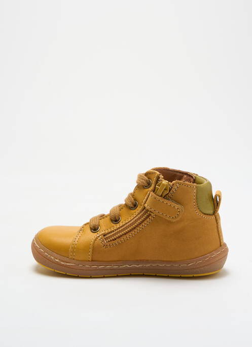 Baskets bout rond bout rond jaune BISGAARD garcon
