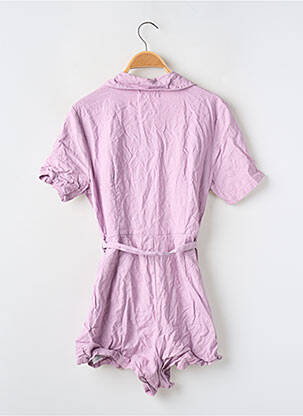Combishort  manches courtes violet URBAN OUTFITTERS femme
