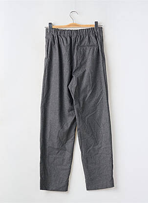 Pantalon droit stretch taille haute gris MANGO femme