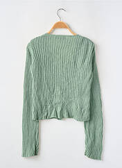 Gilet manches longues vert PRETTY LITTLE THING pour femme seconde vue