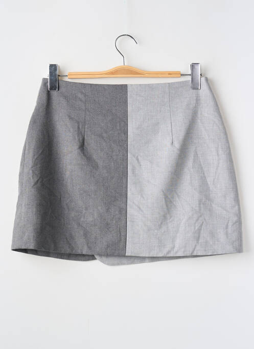 Jupe courte gris BOOHOO pour femme