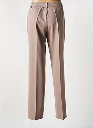 Pantalon slim stretch taille normale beige JAD femme