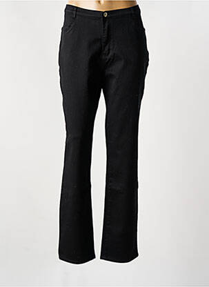 Pantalon slim stretch taille normale noir I.QUING femme