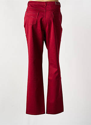 Pantalon slim stretch taille normale rouge I.QUING femme
