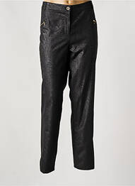 Pantalon slim stretch taille normale noir HALOGENE femme
