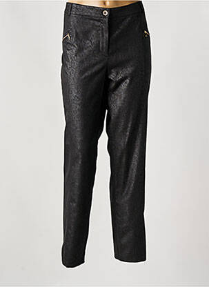 Pantalon slim stretch taille normale noir HALOGENE femme