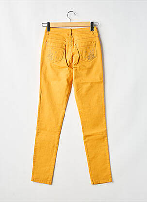 Jeans skinny taille haute taille haute jaune YOULINE femme