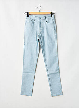 Jeans skinny taille haute taille haute bleu YOULINE femme