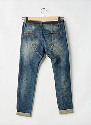 Jeans coupe slim stretch taille normale bleu REMIXX femme