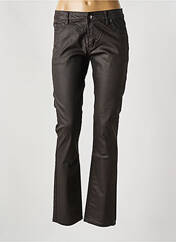 Pantalon droit marron ONADO pour femme seconde vue