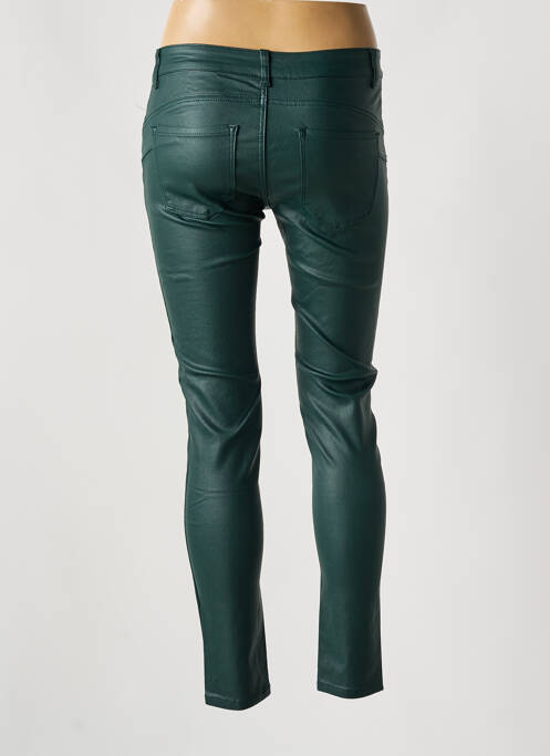 Pantalon slim vert MELLY & CO pour femme