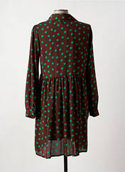 Robe mi-longue marron MY LILI pour femme seconde vue