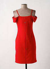 Robe mi-longue rouge JUS D'ORANGE pour femme seconde vue