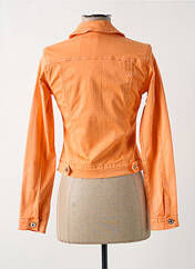 Veste casual orange SOFTY pour femme seconde vue