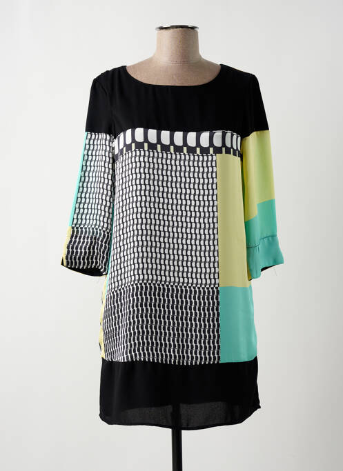 Robe courte noir BE GIRL pour femme