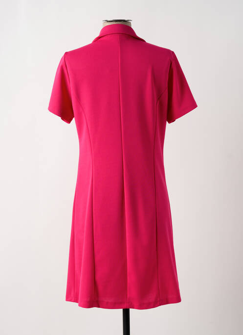 Robe courte rose LADY LOL pour femme
