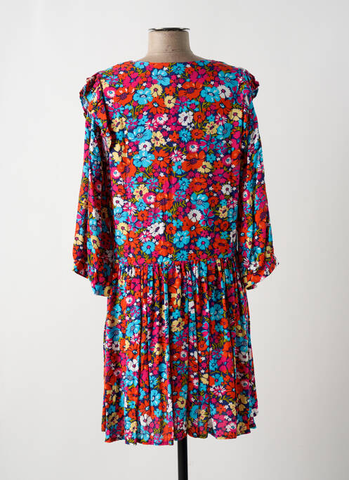 Robe courte rose VINTAGE LOVE pour femme