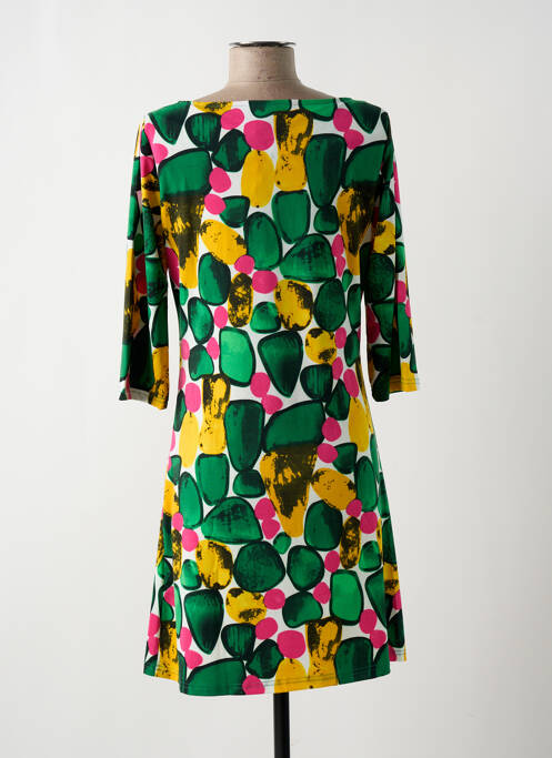 Robe courte vert VEGAS pour femme