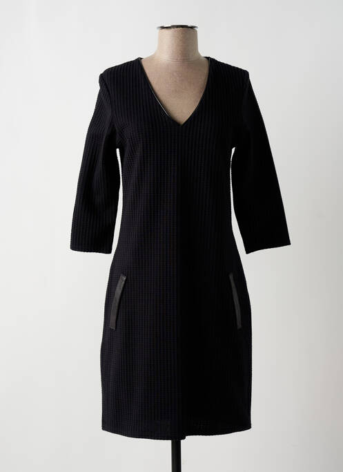 Robe mi-longue noir LE SINGE DE JULIE pour femme